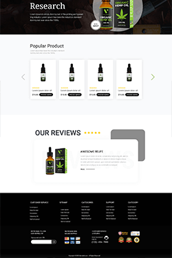 Hosting Company Layout Preview