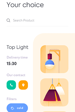 Hosting Company Layout Preview