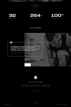 Hosting Company Layout Preview